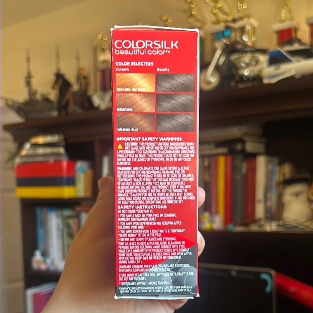 Revlon Colorsilk Soft Black 11 Hair Color Full Coverage Shine